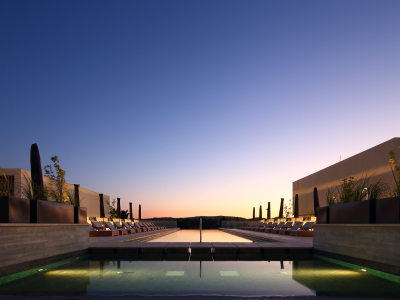  Minthis photo The Suites pool at night