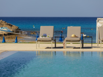 Hotel pool view