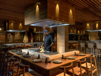  Bonsai Restaurant - Chef in Action