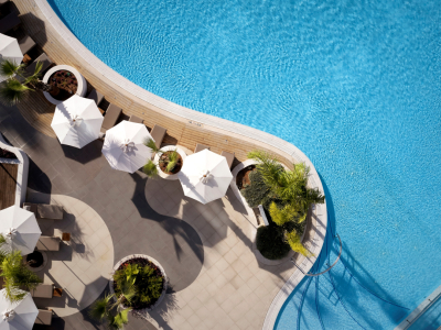 Parklane Limassol Facilities Aerial Pool HR