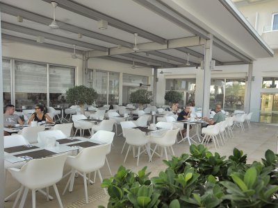 Restaurant terrace
