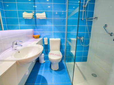  WC and shower