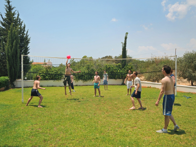  Volley court
