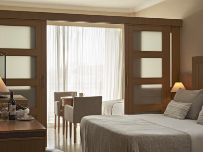 cyprus family room with partition inland view