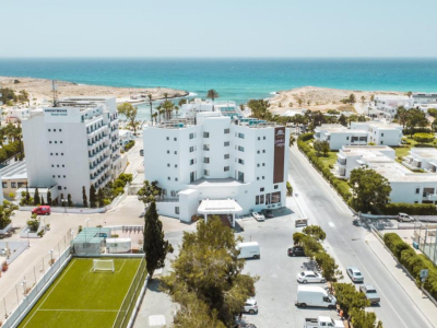  Tennis court and parking